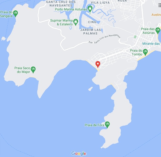 Guaruja SP Google Maps