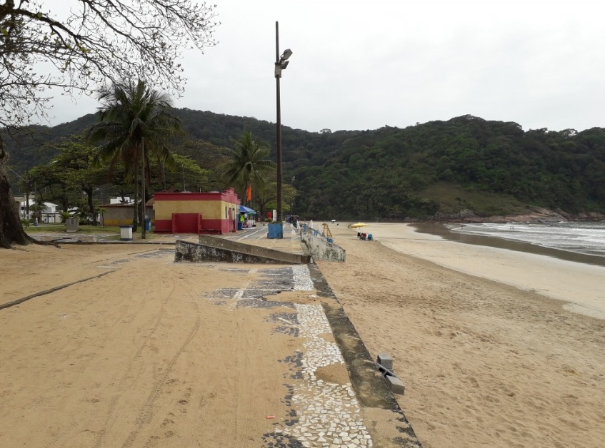 Praias do Guarujá revelam várias paisagens