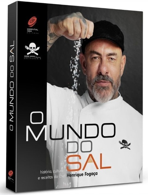 Chef Henrique Fogaça lança livro O Mundo do Sal