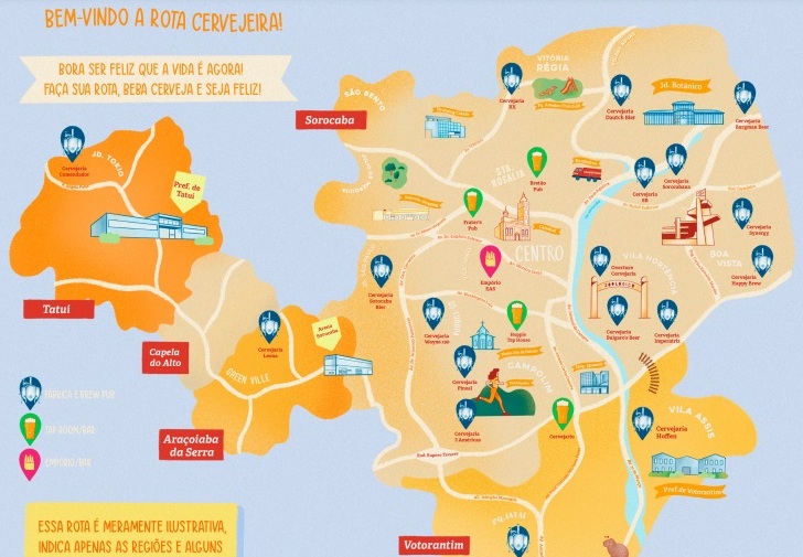 Roteiro no interior de SP lança mapa das brejas 1 Reproducao