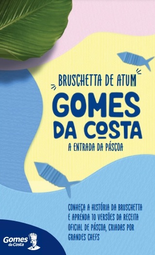 Gomes da Costa publica receitas de bruschetta foto divulgação 2